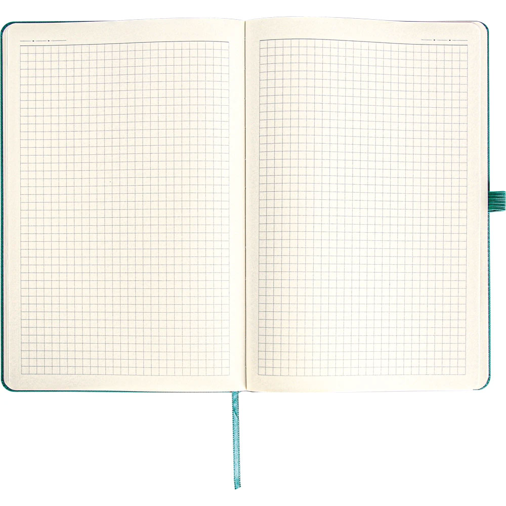 Tarihsiz Defter - Turkuaz / 16 x 24 cm - Görsel 2