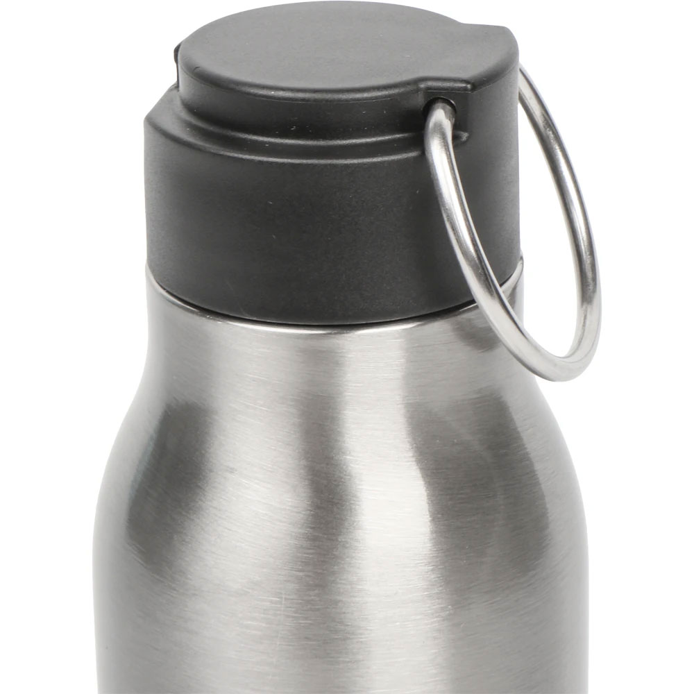 Paslanmaz Çelik Matara - Siyah / 500 ml - Görsel 2