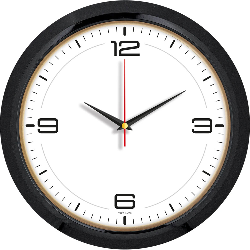 Plastik Duvar Saati - Ø 35 cm