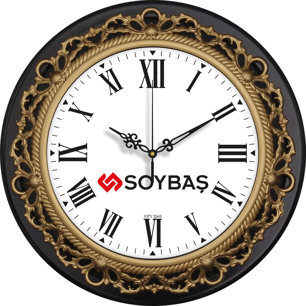 Plastik Duvar Saati - Ø 35 cm