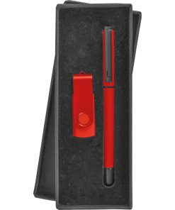 USB Kalem Set - Kırmızı / 16 GB