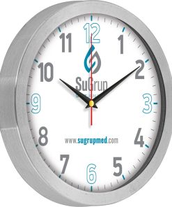 Alüminyum Duvar Saati - Ø 25 cm