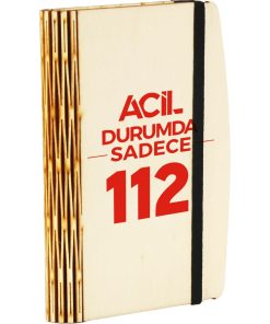 Ahşap Notluk - 10 x 13,5 x 2 cm