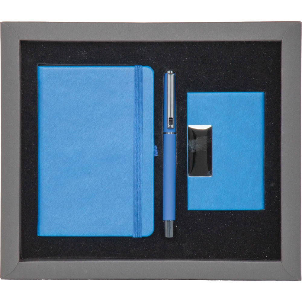 Hediyelik Set - Lacivert / 24,7 x 21 x 2 cm