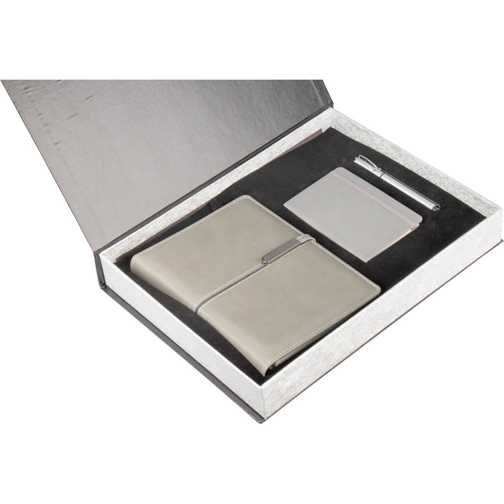 Hediyelik Set - Gri / 38 x 28 x 5,5 cm