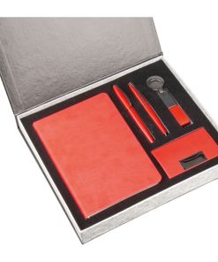 Hediyelik Set - Kırmızı / 28 x 26 x 3,5 cm