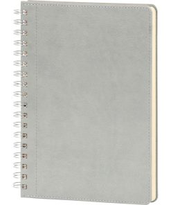 Spiralli Tarihsiz Defter - Gri / 17 x 24 cm