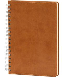 Spiralli Tarihsiz Defter - Taba / 20 x 28 cm