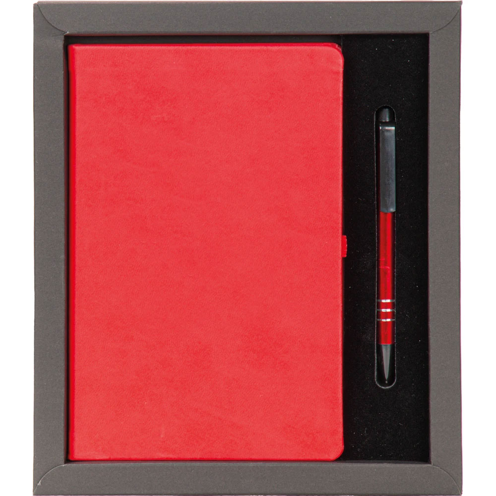 Hediyelik Set - Kırmızı / 24,7 x 21 x 2 cm