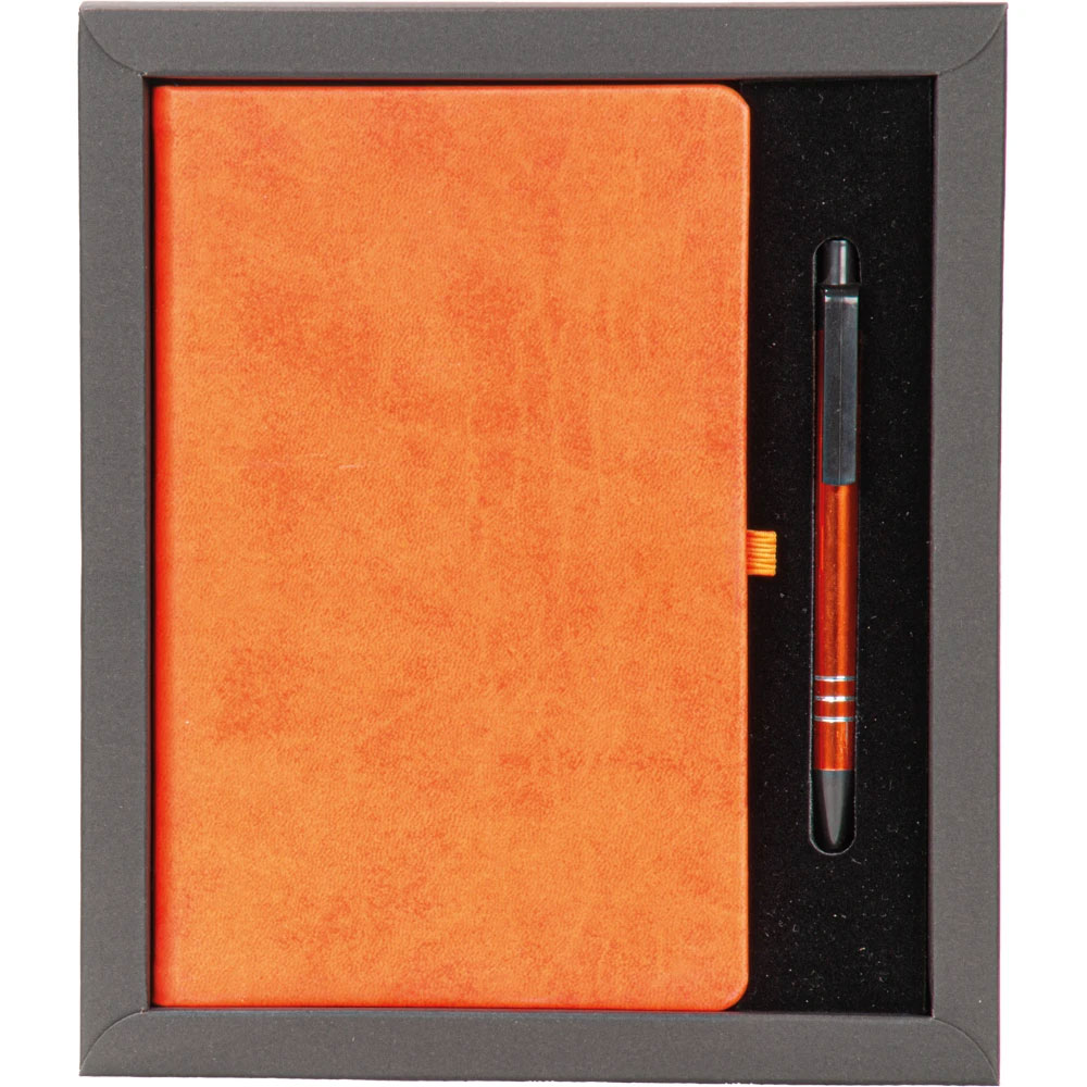 Hediyelik Set - Turuncu / 24,7 x 21 x 2 cm