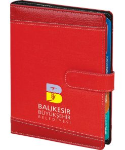 Organizer Ajanda - Kırmızı / 18 x 23 cm