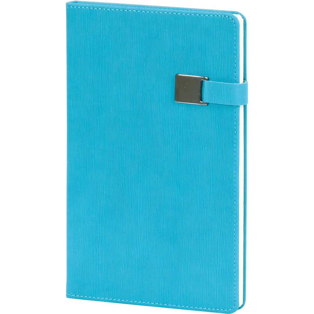 Tarihsiz Defter - Turkuaz Mavi / 13 x 21 cm