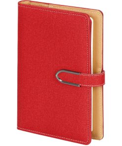 Kılıflı Defter - Kırmızı / 14,5 x 23 cm