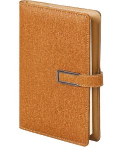 Kılıflı Defter - Taba / 14,5 x 23 cm