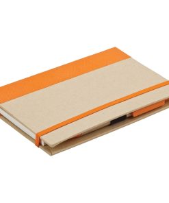 Renkli Yapışkanlı Notluk - Turuncu / 17,5 x 12 x 1,5 cm