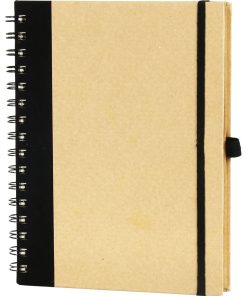 Spiralli Not Defteri - Siyah / 16 x 21,5 cm