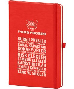 Tarihsiz Defter - Kırmızı / 13 x 21 cm