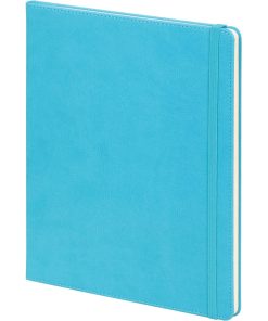 Tarihsiz Defter - Turkuaz Mavi / 19,5 x 25 cm
