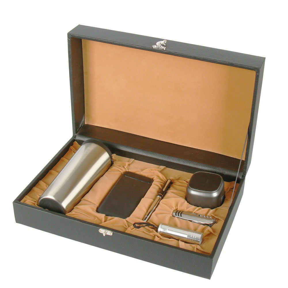 Hediyelik Set - Gümüş / 40 x 25 x 11 cm