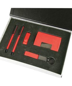 Hediyelik Set - Kırmızı / 25 x 19 x 4 cm