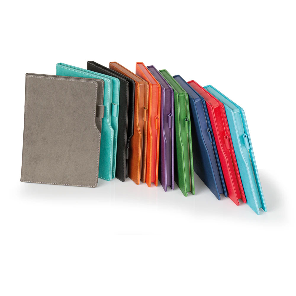 Tarihsiz Defter - Turkuaz Mavi / 14,5 x 21 cm - Görsel 2