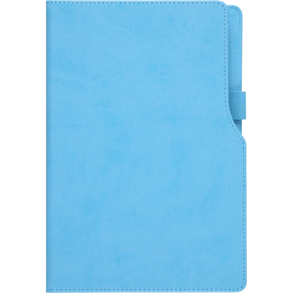 Tarihsiz Defter - Turkuaz Mavi / 14,5 x 21 cm