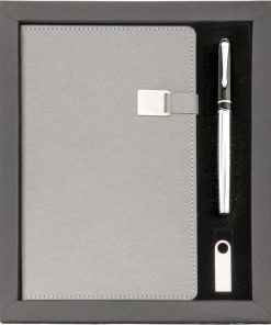 Hediyelik Set - Gri / 24,7 x 21 x 2 cm