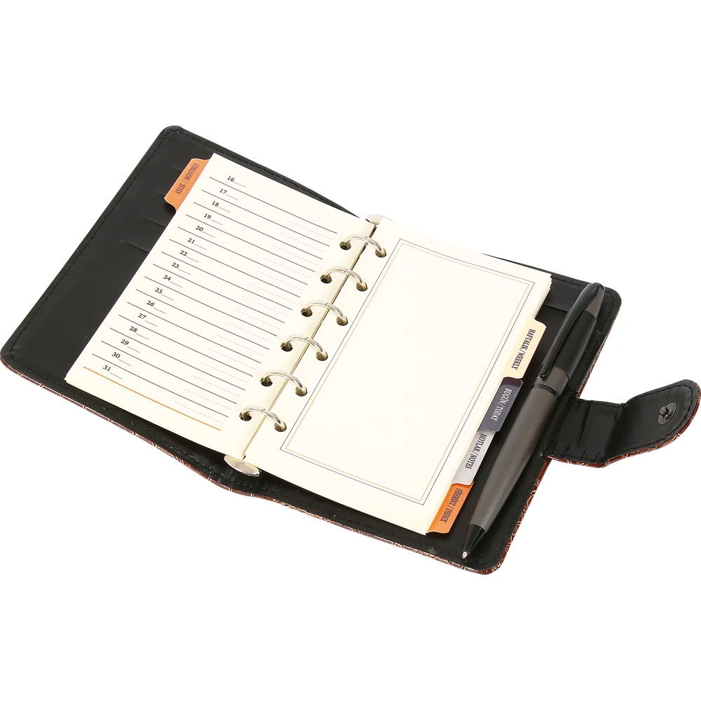 Organizer Cep Defteri - Mor / 10,5 x 14,5 cm - Görsel 2