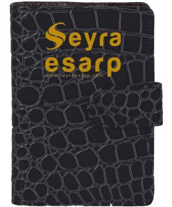 Organizer Cep Defteri - Siyah / 10,5 x 14,5 cm