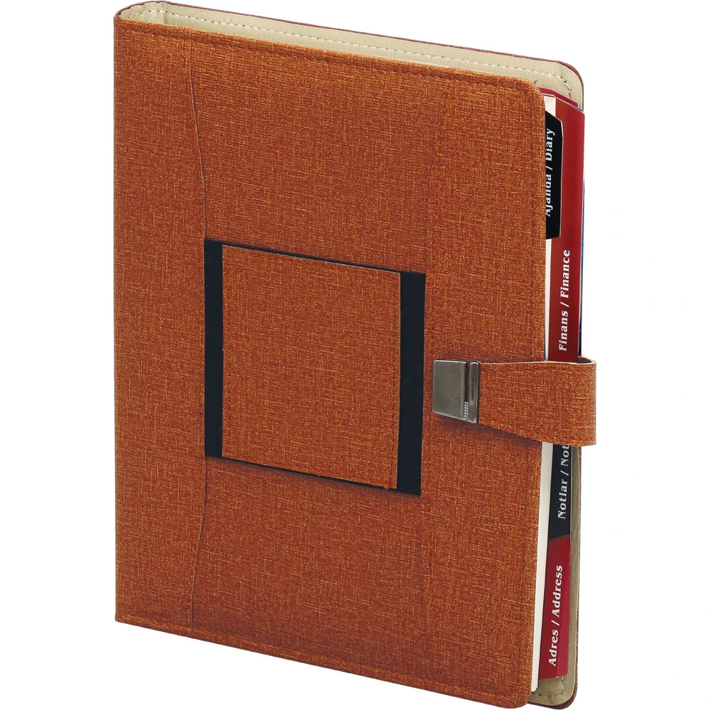 Organizer Ajanda - Taba / 18 x 23 cm