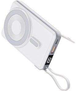 4 in 1 MagSafe PowerBank - Beyaz / 10.000 mAh