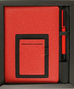 Hediyelik Set - Kırmızı / 24,7 x 21 x 2 cm