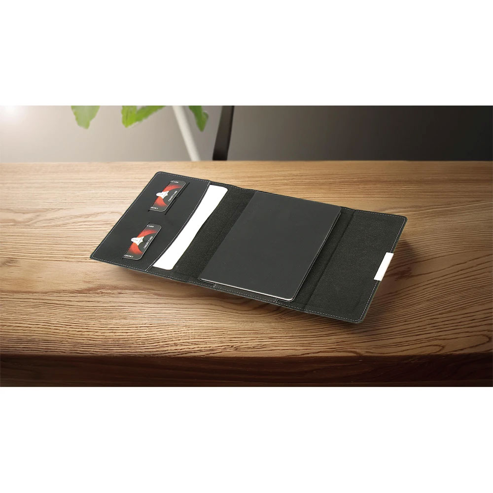 Kılıflı Defter - Gri / 24 x 14,5 cm - Görsel 2