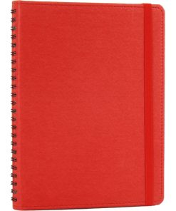 Gizli Spiralli Defter - Kırmızı / 15 x 21,5 cm