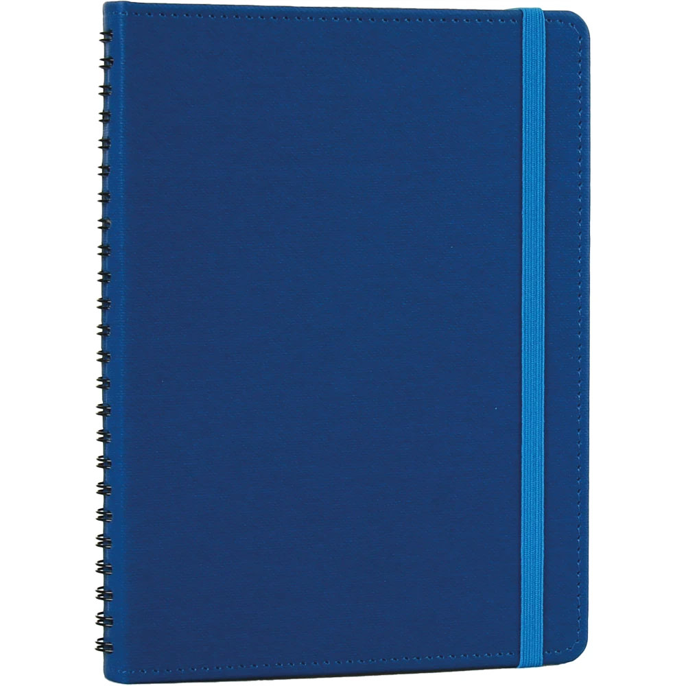 Gizli Spiralli Defter - Lacivert / 15 x 21,5 cm
