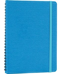 Gizli Spiralli Defter - Mavi / 15 x 21,5 cm