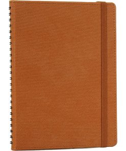 Gizli Spiralli Defter - Taba / 15 x 21,5 cm