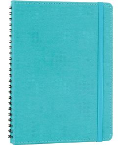 Gizli Spiralli Defter - Turkuaz / 15 x 21,5 cm