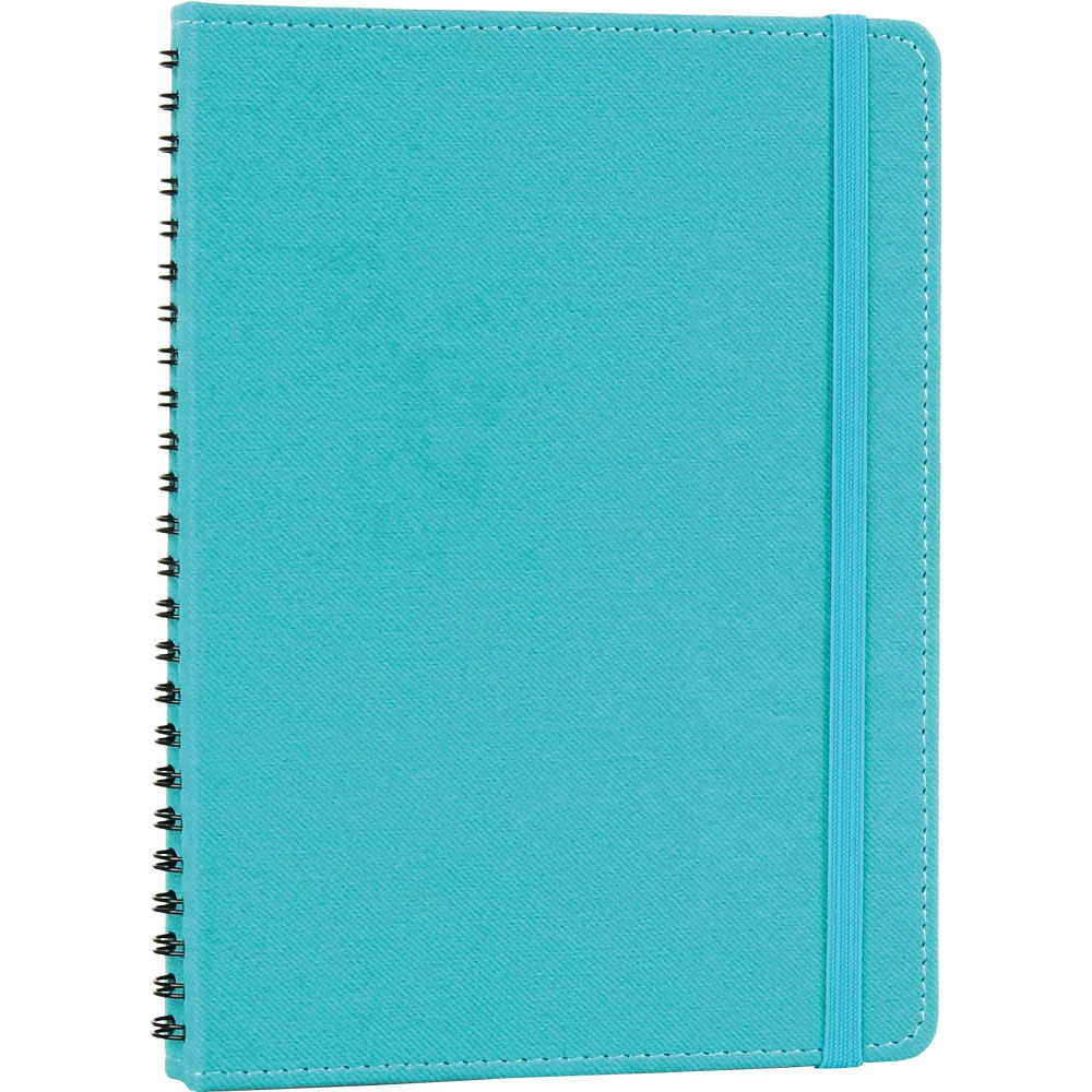 Gizli Spiralli Defter - Turkuaz / 15 x 21,5 cm
