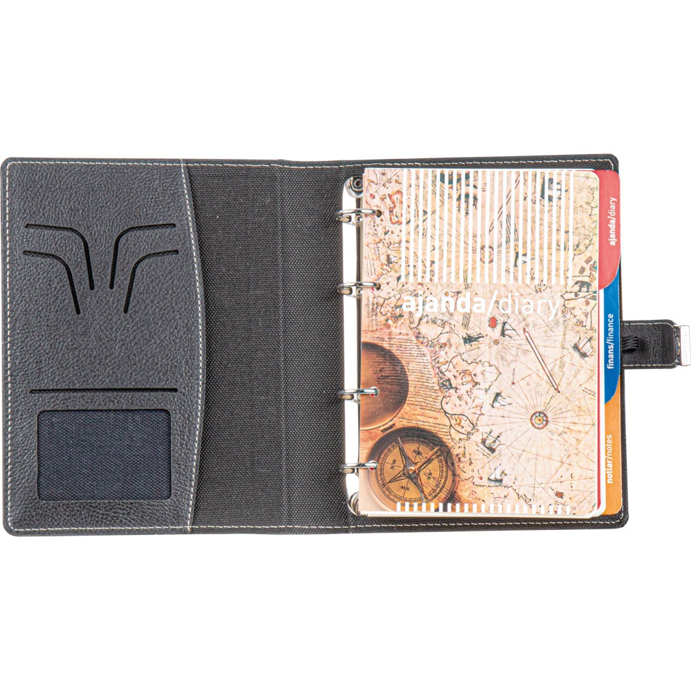 Organizer Ajanda - Siyah / 18 x 23 cm - Görsel 2