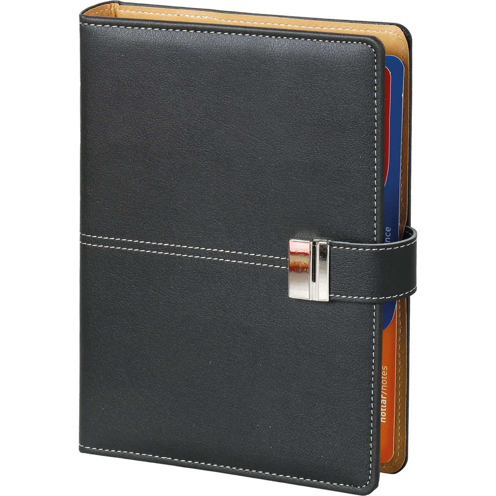 Organizer Ajanda - Siyah / 18 x 23 cm