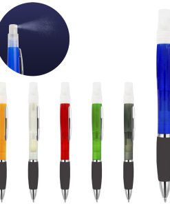 Sprey Özellikli Plastik Tükenmez Kalem - Beyaz