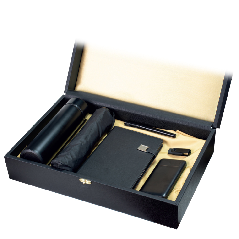 Kutulu VIP Set - Siyah