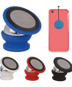 Metal Mıknatıslı Araç Telefon Standı - Siyah