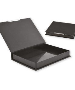 Suni Deri Set Kutusu (27x25x3,5 cm) - Siyah
