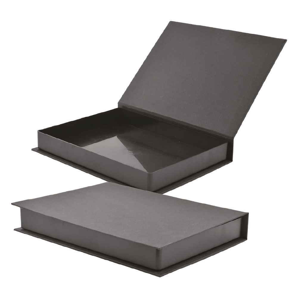 Sıvama Karton (Plastik kasa) Set Kutusu (26 x 21 x 4 cm) - Siyah