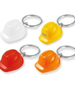 Baret Plastik Anahtarlık - Kırmızı