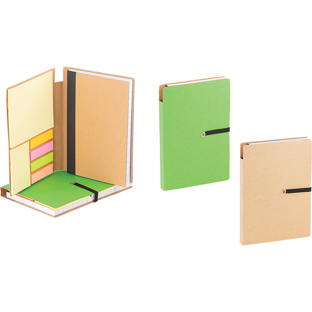 Geri Dönüşümlü Lastikli Defter - Kraft
