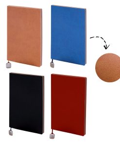 Salpa Deri Kapaklı Defter ( 13 x 21 cm ) - Kahverengi