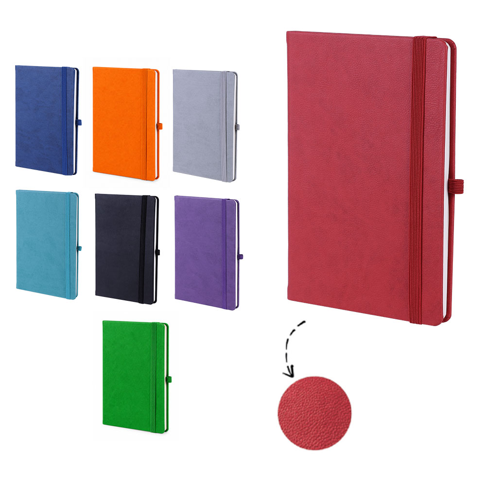 Termoderi Kapaklı Defter ( 13 x 21 cm ) - Gri